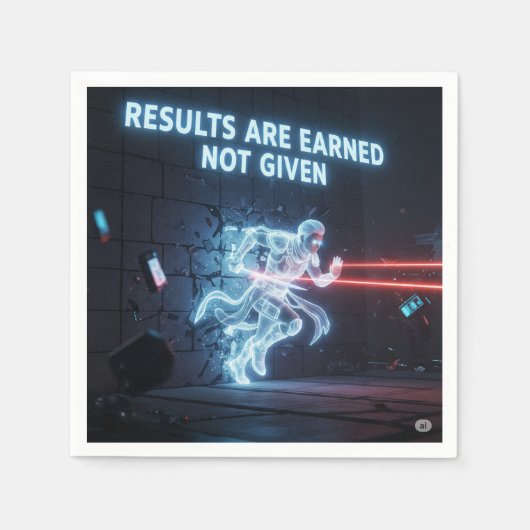 Verdiende draden: de inspanning is echt servet (Voorkant)