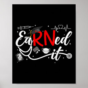 Verdiende het 2025 voor RN Nurse Nursing Afstudere Poster