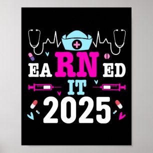 Verdiende IT 2025 Nurse Afstuderen Nursing School  Poster