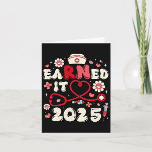 Verdiende IT 2025 voor Nurse Afstuderen of RN LPN Kaart