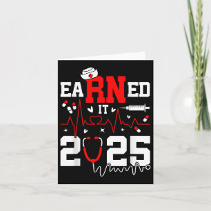 Verdiende IT 2025 voor Nurse Afstuderen of RN LPN Kaart