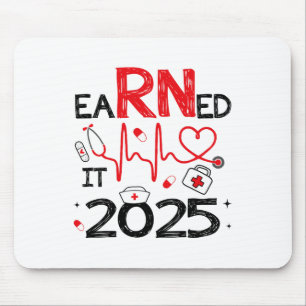 Verdiende IT 2025 voor Nurse Afstuderen of RN LPN Muismat