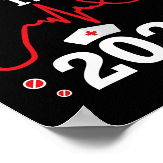 Verdiende IT 2025 voor Nurse Afstuderen of RN LPN  Poster (Hoek)