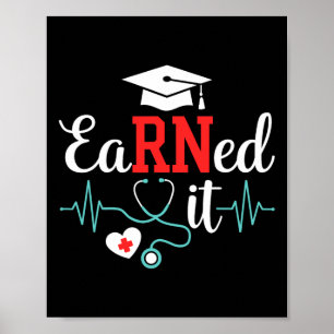 Verdiende IT Nurse Afstuderen voor RN Afstuderen N Poster