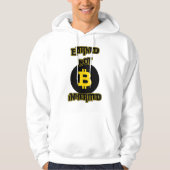 Verdiende niet geërfde™ Bitcoin Crypto Flex Editio Hoodie (Voorkant)
