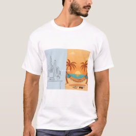 Verdiende Serenity  Sunset Comfort T-shirt