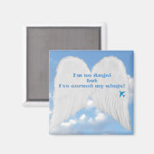 Verdiende Wings Magneet (Voorkant / Achterkant)