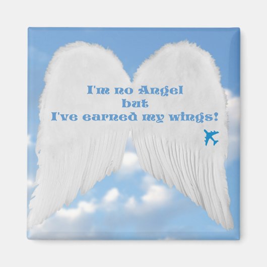 Verdiende Wings Magneet (Voorkant)