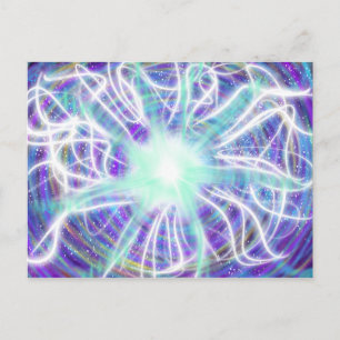 Verdienste Art Aqua White Blue Paars okt. 2017 ESS Briefkaart