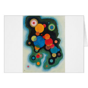 Verdiepte Abstracte olie op Canvas Kandinsky