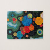 Verdiepte Abstracte olie op Canvas Kandinsky Legpuzzel (Horizontaal)