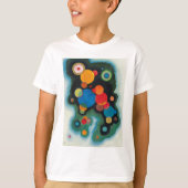 Verdiepte Abstracte olie op Canvas Kandinsky T-shirt (Voorkant)