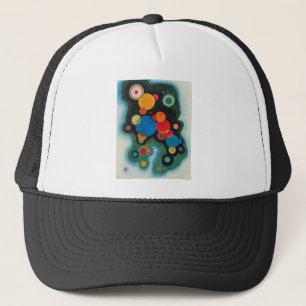 Verdiepte Abstracte olie op Canvas Kandinsky Trucker Pet