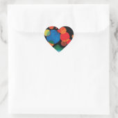 Verdiepte Impuls. Wassily Kandinsky Hart Sticker (Tas)