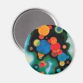 Verdiepte Impuls. Wassily Kandinsky Magneet (Voorkant / Achterkant)