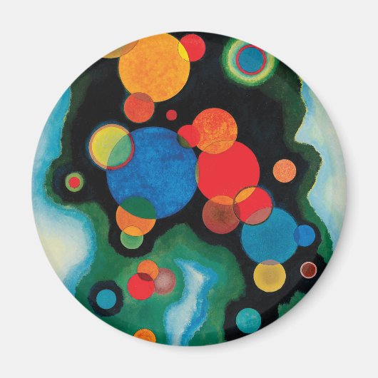 Verdiepte Impuls. Wassily Kandinsky Magneet (Voorkant)