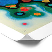 Verdiepte Impuls. Wassily Kandinsky Poster (Hoek)