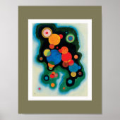 Verdiepte Impuls. Wassily Kandinsky Poster (Voorkant)