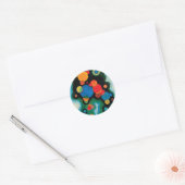 Verdiepte Impuls. Wassily Kandinsky Ronde Sticker (Envelop)