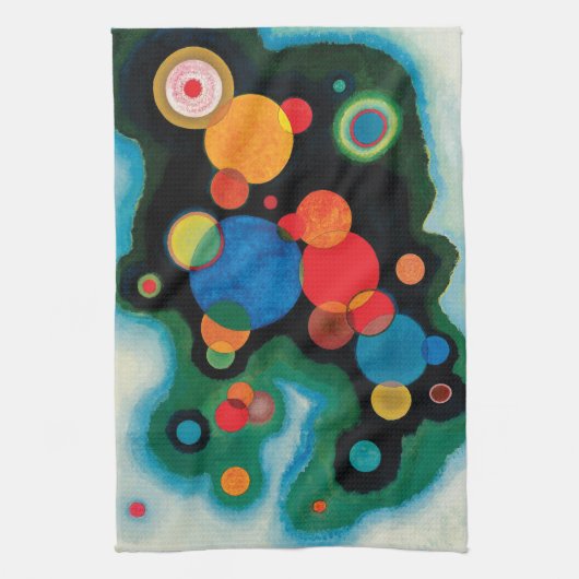 Verdiepte Impuls. Wassily Kandinsky Theedoek (Verticaal)