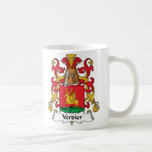 Verdier Family Crest Koffiemok