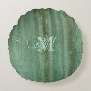 Verdigris Bronze Rond Kussen