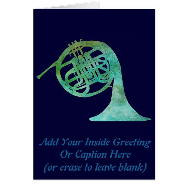 Verdigris French Horn (Voorkant)