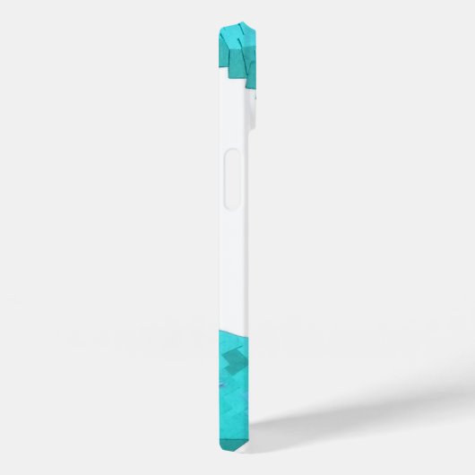 Verdigris hartdraak op wit Case-Mate iPhone case (Achterkant / Rechts)