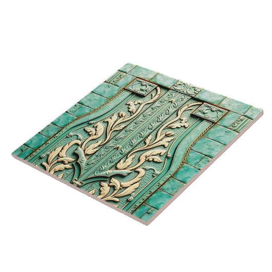 Verdigris Portal Tegeltje (Zijkant)