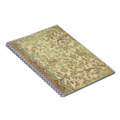 Verdigris Scroll Spiral Journal Notitieboek (Rechterzijde)