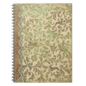 Verdigris Scroll Spiral Journal Notitieboek (Voorkant)