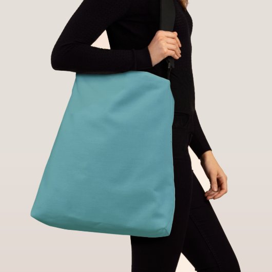 Verdigris Solid Plain Color Crossbody Tas (Dichtbij)
