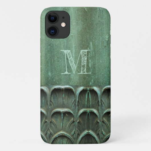 Verdigris Weathered Bronze Kijk Case-Mate iPhone Case (Achterkant)