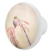 Verdin doorgesneden op de penstomen keramische knop (Rechts)