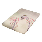 Verdin doorgesneden op penstemon badmat (Gekanteld)