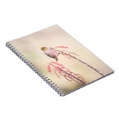 verdin met penstemon notitieboek (Rechterzijde)