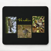 Verdin vogelmousepad muismat (Voorkant)