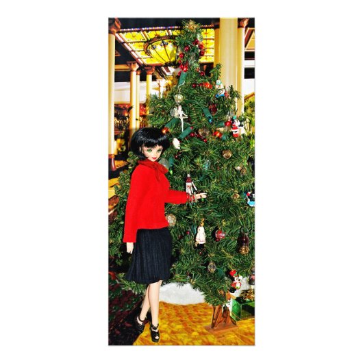 Verdi's kerstkaart reclamekaart (Voorkant)