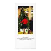 Verdi's kerstkaart reclamekaart (Achterkant)