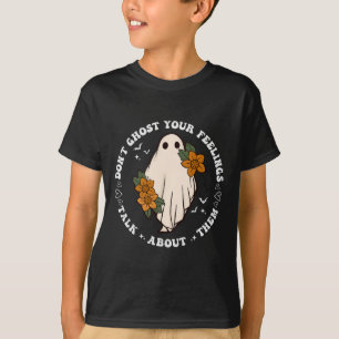 Verdoe je gevoelens Groovy enge seizoen Mentale Hi T-shirt
