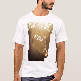 Verdomd de wereld t-shirt