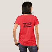 Verdomd de zwakken, doe de doden pijn. t-shirt (Achterkant volledig)