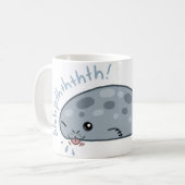 Verdomd kleine zeehond. koffiemok (Voorkant links)