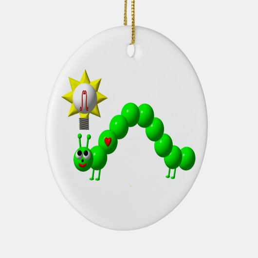 Verdomd met een idee. keramisch ornament (Rechts)