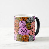 Verdomde Afbeeldingen van katten, stuitend Magische Mok (Voorkant rechts)