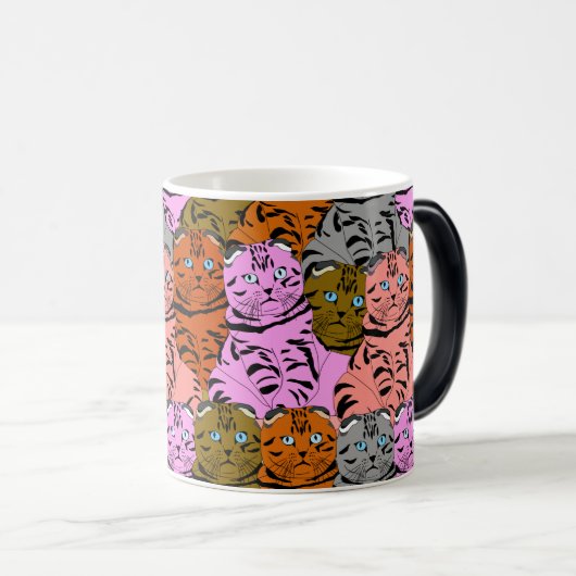 Verdomde Afbeeldingen van katten, stuitend Magische Mok (Voorkant rechts)