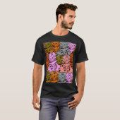 Verdomde Afbeeldingen van katten, stuitend T-shirt (Voorkant volledig)
