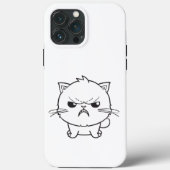 Verdomde boze kat die sust. Case-Mate iPhone case (Achterkant)