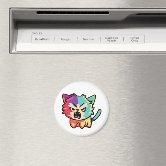 Verdomde boze kat die sust. magneet (Insitu (Vaatwasser))