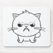 Verdomde boze kat die sust. muismat (Voorkant)